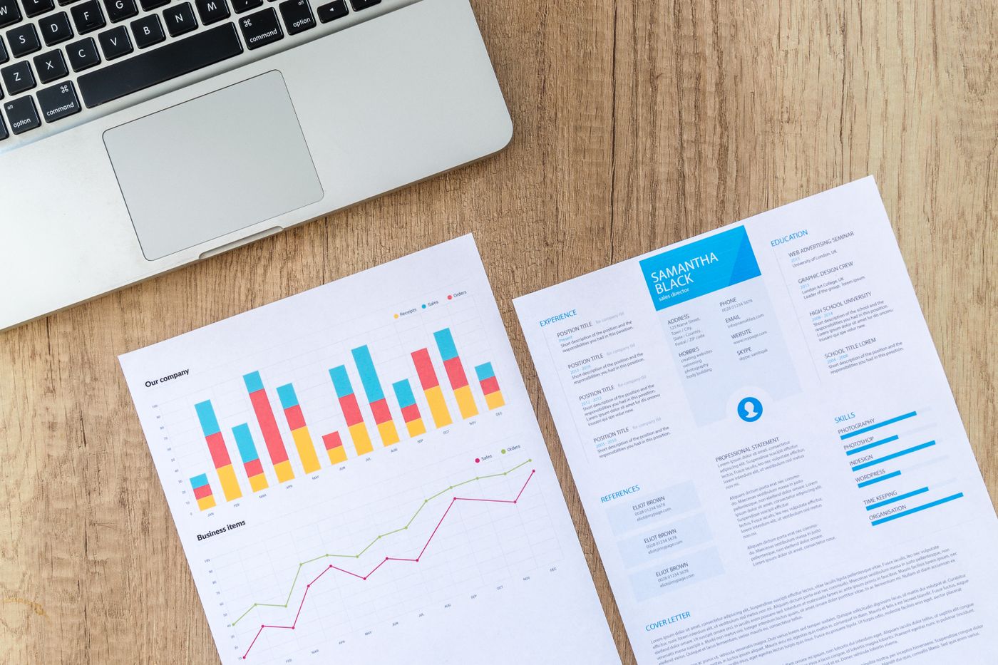 Strategy planner at desk with GTM document in Montreal